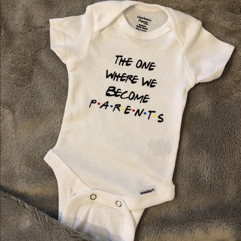 Friends themed onesie